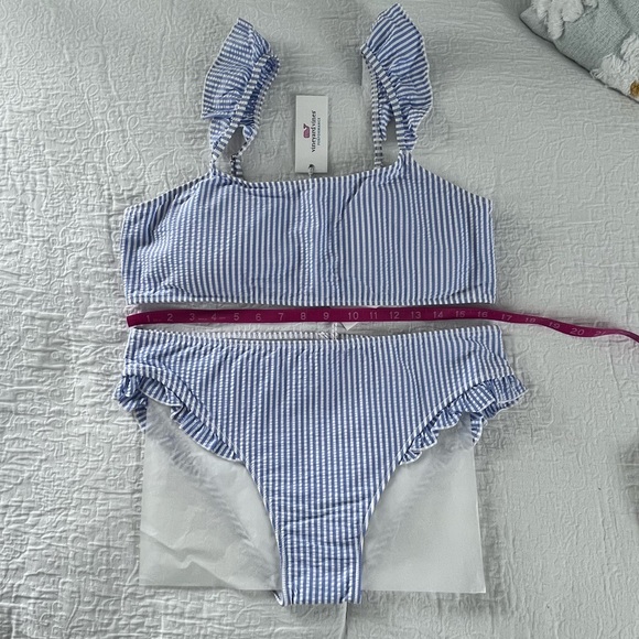 VINEYARD VINES | XLg | Seersucker & Ruffles! | NWT - Picture 5 of 12